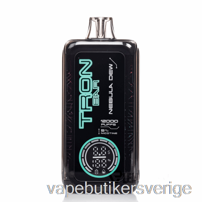 Vape Sverige Tron ​​bar 12k Engångsnebulosa Dagg